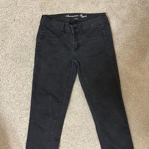 American Eagle black jean jegging women’s size 2 regular
